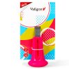 Speelgoed hond TPR dental snack toy roze 24cm