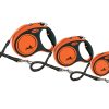 Flexi Xtreme S (riem 5m) oranje