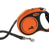 Flexi Xtreme M (riem 5m) oranje