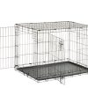 Draadkooi Dog Cottage zwart 118x77x84cm