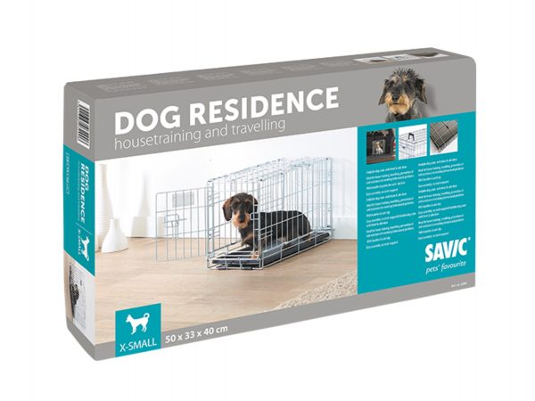 Draadkooi opvouwbaar Dog Residence 53x31x37cm