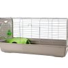Knaagdierenkooi Caesar3 KD zilver/taupe100x50x51cm