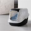Toilethuis Nestor Marble zwart 56x39x38,5cm