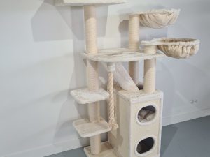 Krabpaal Cat Penthouse Plus Crème