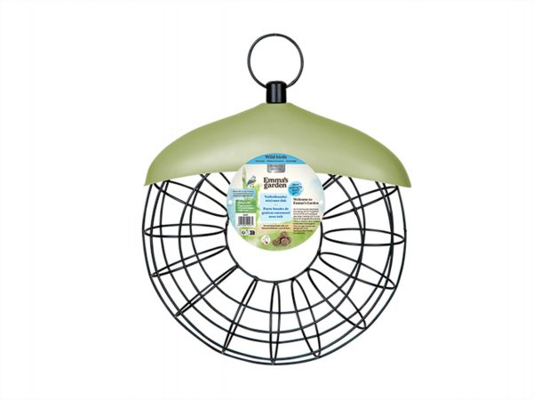 Vetbolhouder wiel met dak 24cm