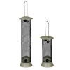 Gepelde zonnebloempitten silo metaal 37cm