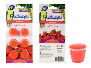 ESVE Fruitkuipjes Aardbei 16g (6)