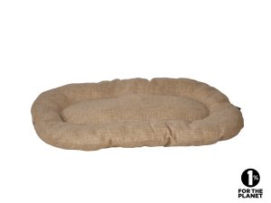 Kussen ovaal Adelle beige 80x57cm
