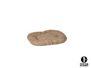 Kussen ovaal Adelle beige 45x30cm