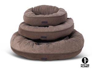 Donut Ryo bruin Ø45cmx15cm