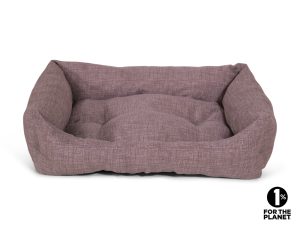 Mand vierkant Adelle bruin  60x70x18cm