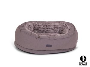 Mand ovaal Liah taupe 64x46x20cm
