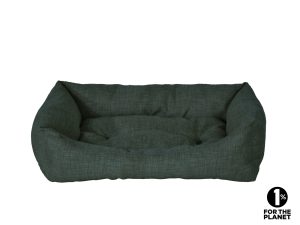 Mand vierkant Adelle grijs 60x70x18cm