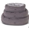 Mand ovaal Keon grijs 64x46x20cm
