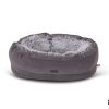 Mand ovaal Keon grijs 64x46x20cm