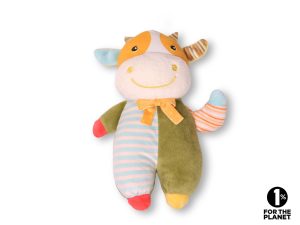 Speelgoed hond pluche Troeteltje koe 20cm