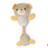 Speelgoed hond pluche Troeteltje Beer+ koord 22cm